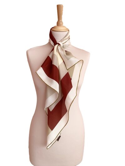 Foulard Femme Carré de Soie 65 * 65cm – Image 2