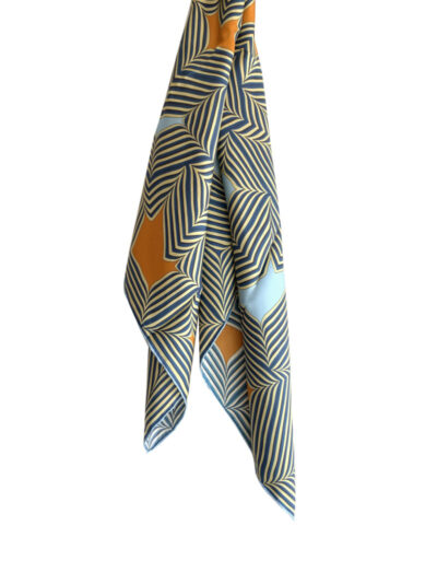 Foulard Femme en Soie Carré de Soie 90*90CM