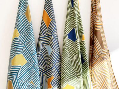 Foulard Femme en Soie Carré de Soie 90*90CM – Image 3