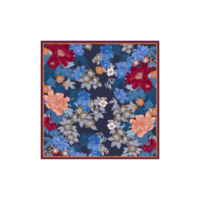 Foulard en Soie Carré de Soie 90*90CM(avec petit défaut) – Image 2