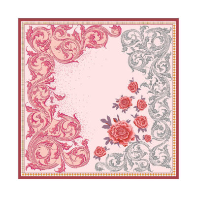 Foulard en Soie Carré de Soie 90*90CM – Image 2