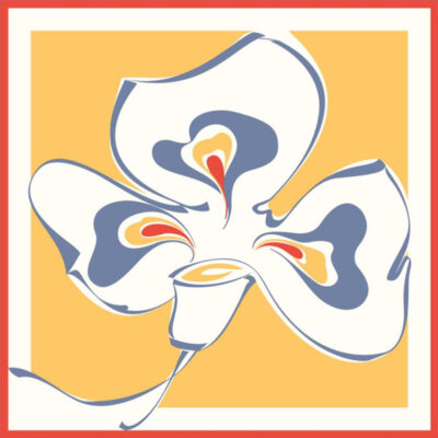 Foulard Foulard en Soie Carré de Soie 90*90CM(avec petit défaut) – Image 2