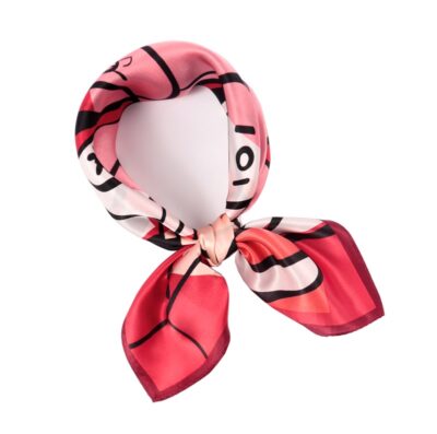 Foulard Femme Petit Foulard Carré de Soie