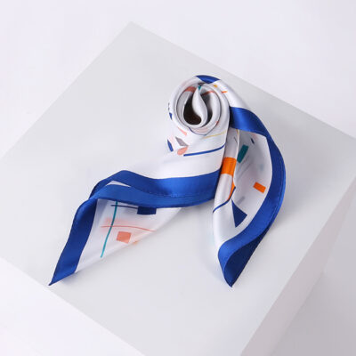 Foulard Femme Petit Foulard Carré de Soie – Image 3